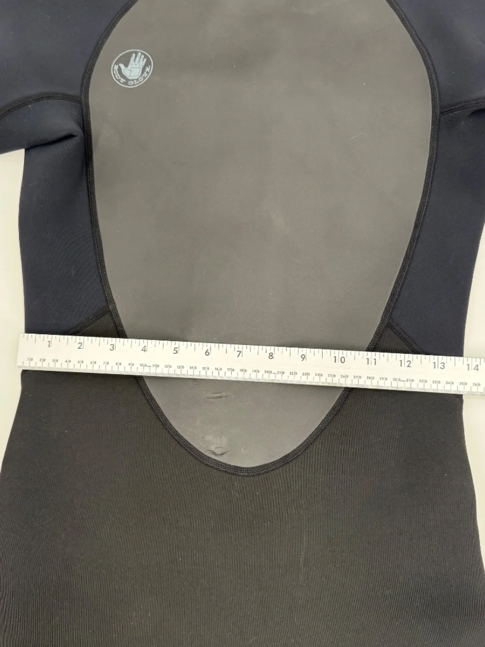 Body Glove 2mm Shorty Springsuit Wetsuit Short Sleeve Surf Dive Black Gray Men M